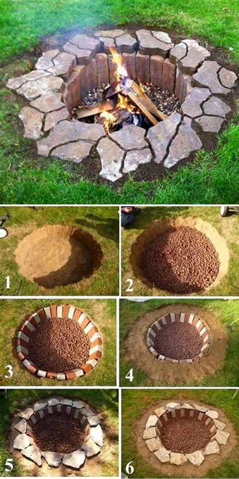 Rustic Druidic DIY Fire Pit — Homebnc