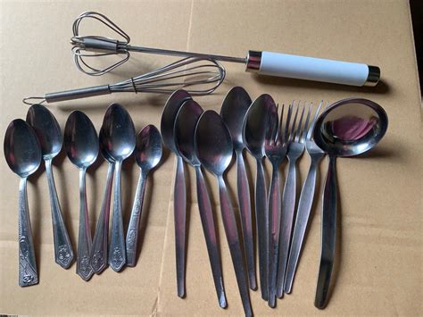 Take All Used Stainless Steel Utensils Assorted Branded on Carousell