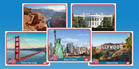 Famous U.S. Landmarks Photos (teacher made) - Twinkl