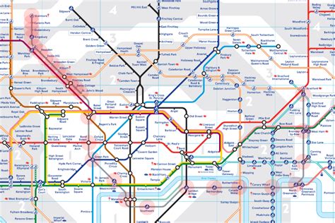 London Underground Map Jubilee Line - South Carolina Map