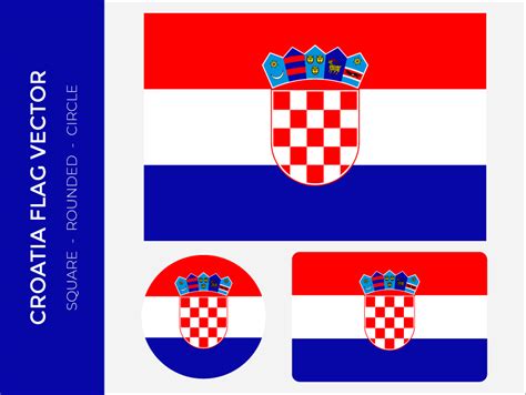 Croatia Flag Vector - Frebers