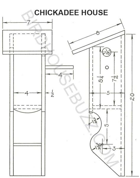 Chickadee Bird House Plans: Adorable Bird Houses to Build