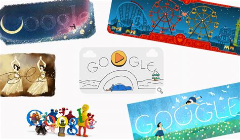 Google logo doodles 2 – TURBOLOGO – Logo Maker Blog