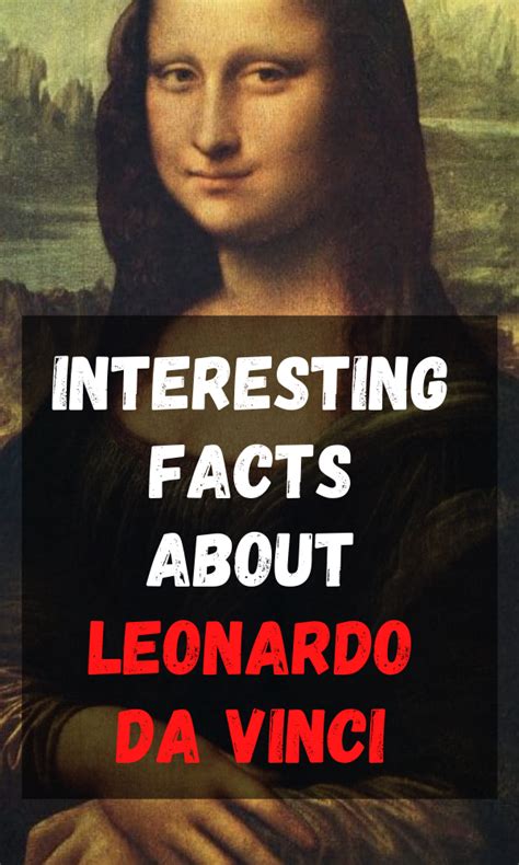 Interesting Facts About Leonardo da Vinci | Biography & Life – ATX Fine ...