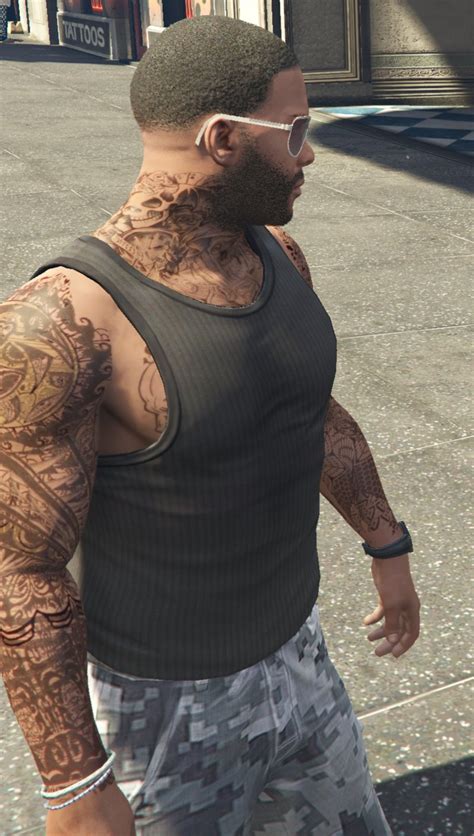 GTA 5 Tattoos for Franklin 0.3 Mod - GTAinside.com