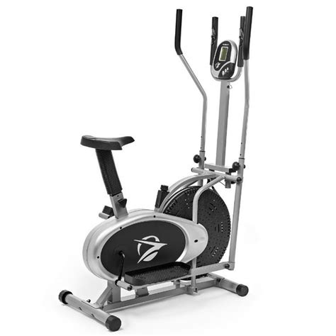 Plasma Fit Elliptical Machine Cross Trainer 2 in 1 Exercise Bike Cardio ...