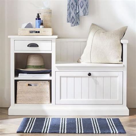 Bathroom Storage Bench With Cushion – Semis Online