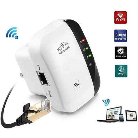 Super Boost WiFi, WiFi Range Extender Signal Booster Up to 300Mbps ...