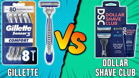 Gillette vs Dollar Shave Club- Which Razor Should You Get? (Don't BUY ...