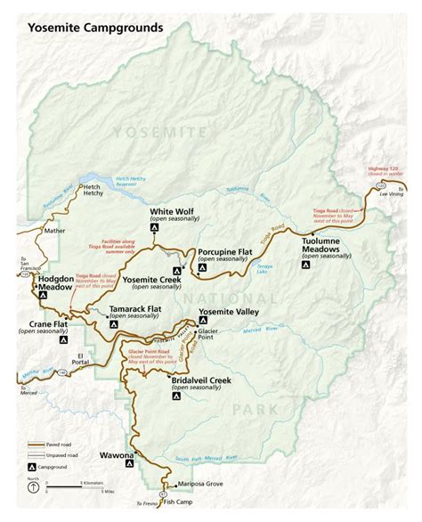 Campgrounds - Yosemite National Park (U.S. National Park Service)