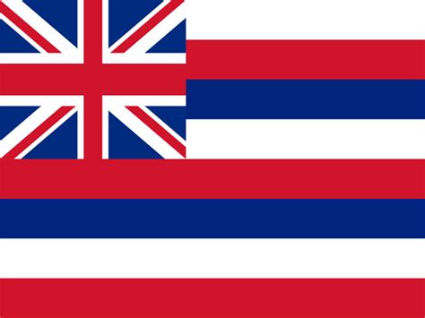 State Flag of Hawaii, USA - American Images