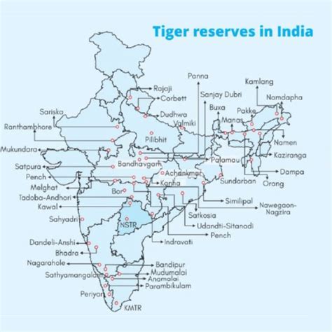 Tiger reserves in India - ClearIAS