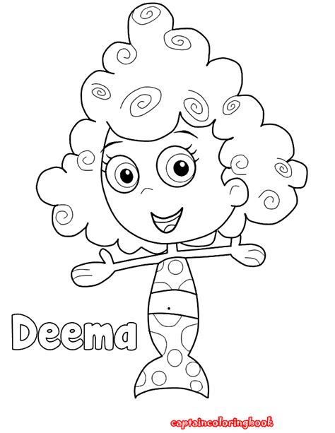 Bubble Guppies Coloring Pages Download - Coloring Page