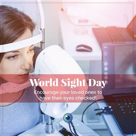 World Sight Day - Precision Eye - Cataract and Laser Eye Surgery ...