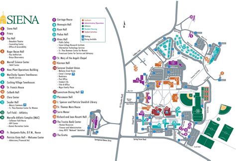 Campus Map | Siena College