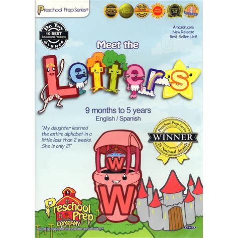 Meet The Letters DVD by Preschool Prep Company