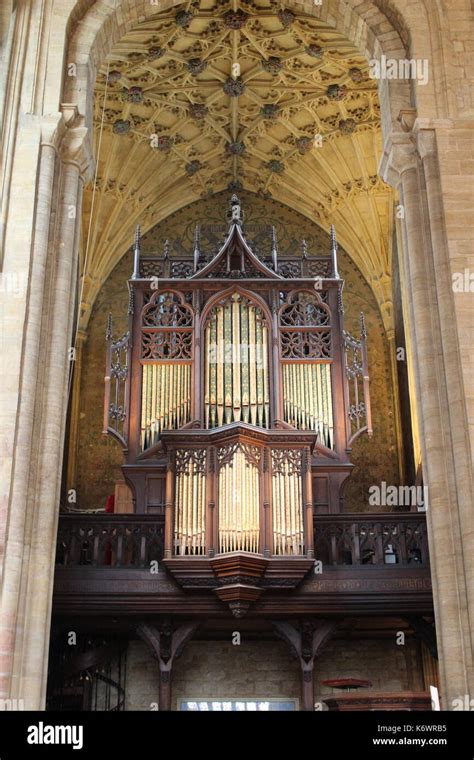 Sherborne abbey organ hi-res stock photography and images - Alamy