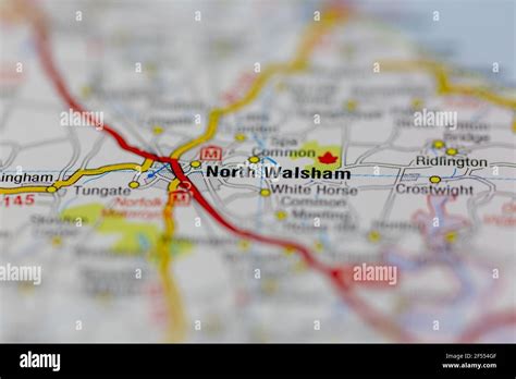 Map of north walsham hi-res stock photography and images - Alamy