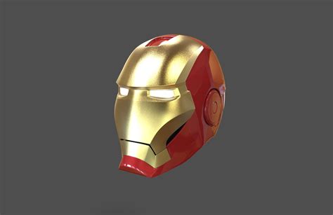 Iron man helmet 3D model - TurboSquid 1287613