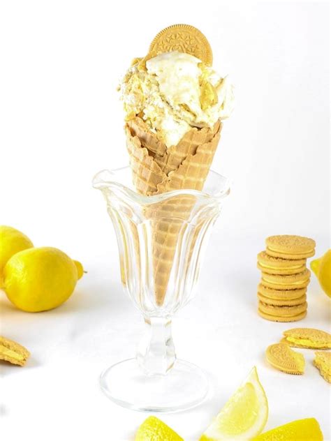 Lemon Oreo Ice Cream - Taste And See