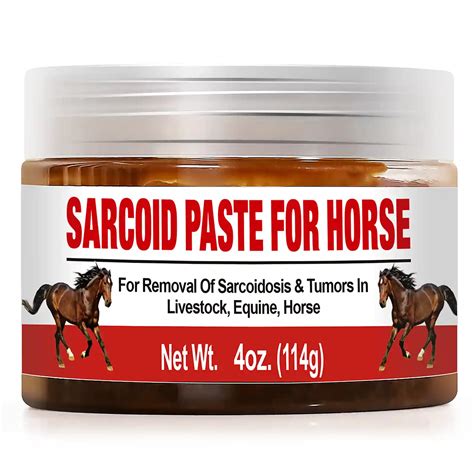 Horse Sarcoid Treatment Removal Paste Cream