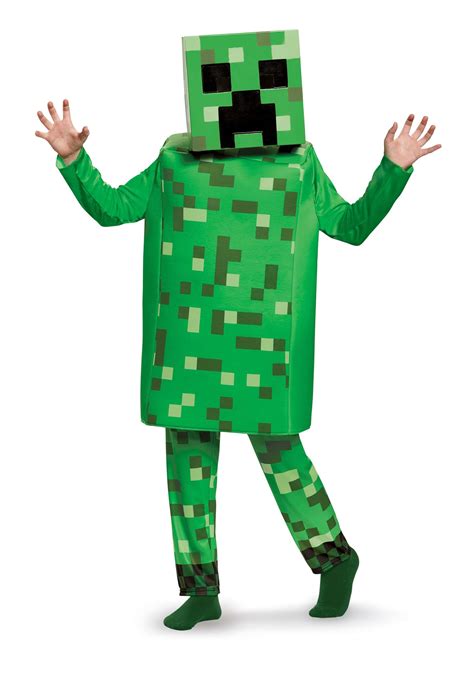 Minecraft Creeper Deluxe Costume for Kids