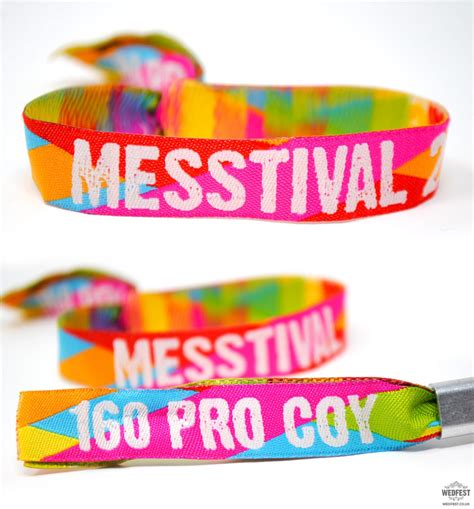 Custom Wristbands for Festivals and Corporate Events | WEDFEST