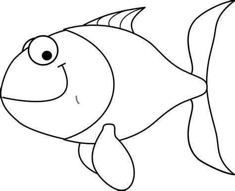 How To Draw A Simple Fish For Kids