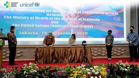 Kerja Sama Indonesia-UNICEF Permudah Pengadaan Vaksin COVID-19 – Kabar SDGs