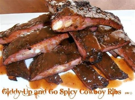 Giddyup And Go Spicy Cowboy Ribs Recipe | Just A Pinch Recipes