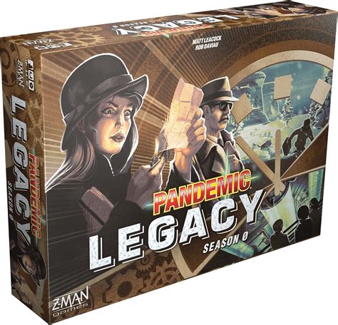 Amazon.com: Pandemic Legacy Season 0 Board Game | Board Game for Adults ...