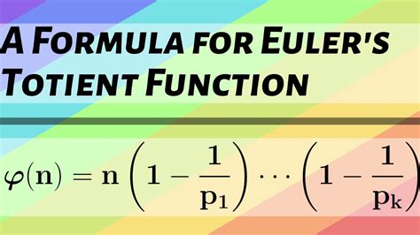 9 Facts You Must Know About Euler's Totient Theorem - Facts.net