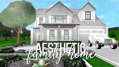 Bloxburg: Aesthetic Family Home 73k - YouTube