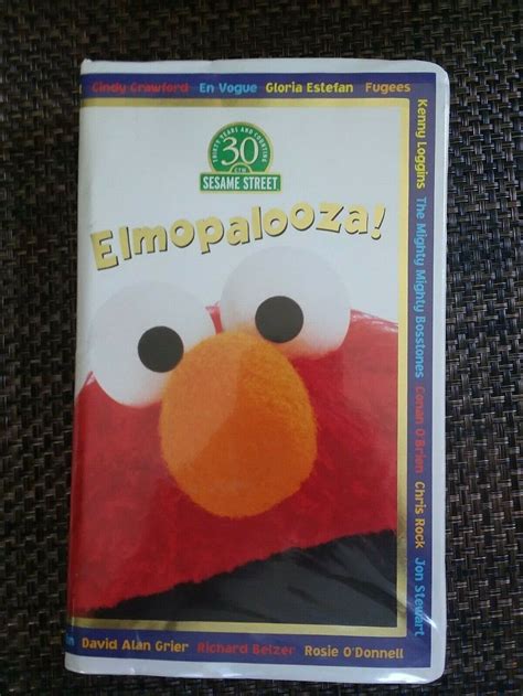 Sesame Street - Elmopalooza (VHS, 1998) 74644944136 | eBay