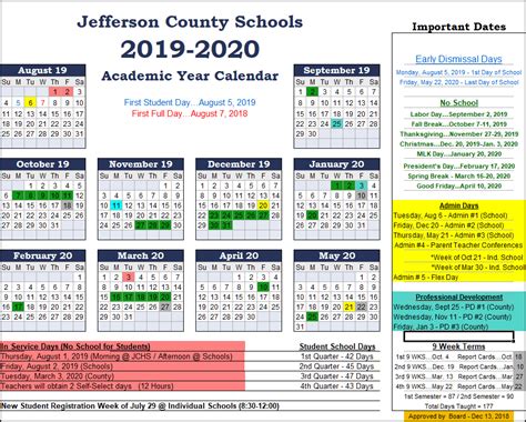 jefferson academy elementary calendar - Larita Stauffer