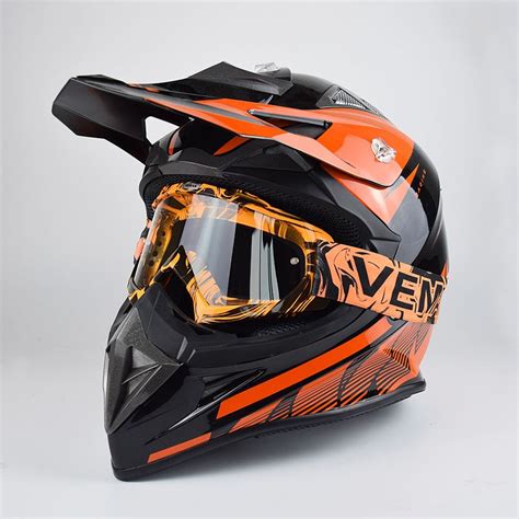 Vemar Brand Motorcycle Helmet Motocross Goggles ATV DH MTB Dirt Bike ...