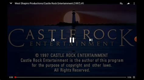 Castle Rock Entertainment Logo History (#38) - YouTube