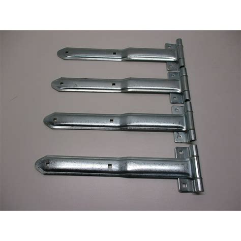 (4) Cargo Utility Trailer RV Door 16" Strap Hinges / Offset Bent Hinges ...