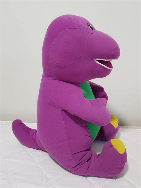 Large Barney Plush Toy, Hobbies & Toys, Toys & Games on Carousell