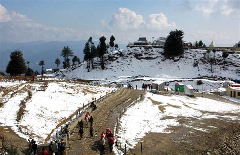 Shimla recieves its first snowfall - Hill Post