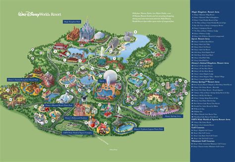 Disney World Resort Hotel Map 2024 - Ashely Danette