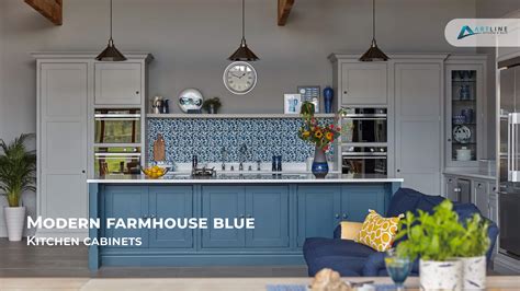 Remodel Your Farmhouse Kitchen with Blue Cabinets - Guide 2022