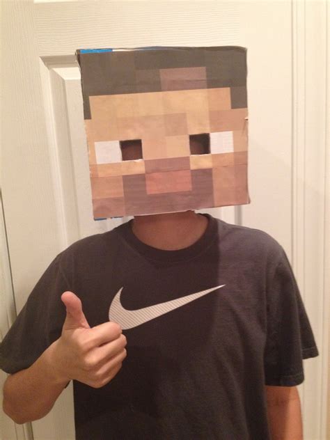 Minecraft: Easy Steve Head : 6 Steps - Instructables