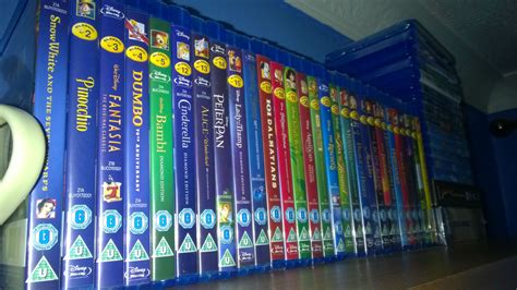 Disney Blu-Ray Collection ... so far... Disney Dvds, Disney Pixar, Blu ...