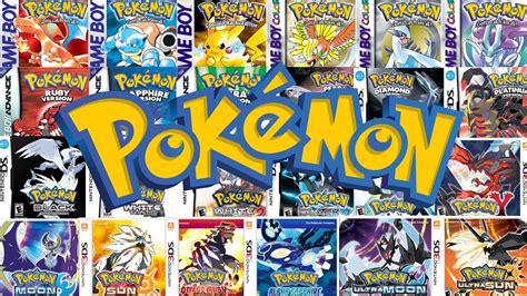 All Pokemon Games EVER Made! (NEW 2018) - YouTube