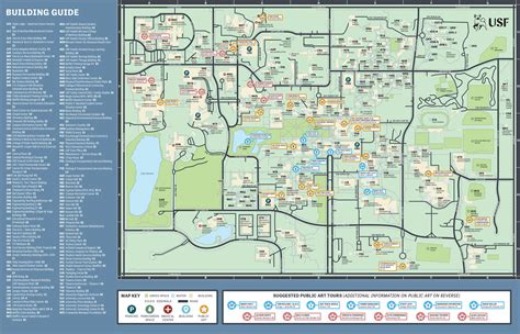 University Of South Florida Campus Map - States Of America Map States ...