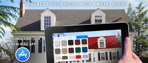 App Helps Visualize a Home with a Metal Roof - Roofing