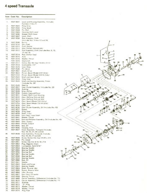 Peerless 2300 Transaxle Manual maursaka