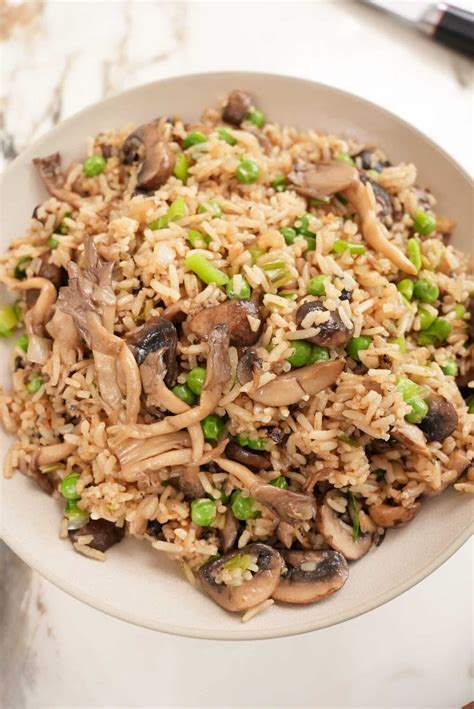 Mushroom Fried Rice in 20 Minutes! (VIDEO) - CJ Eats Recipes