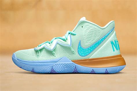 Official Look At The Upcoming Adorable Nike Kyrie x Spongebob ...